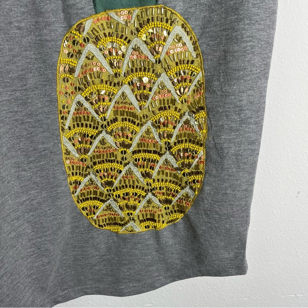 MAEVE x ANTHROPOLOGIE Beaded Pineapple‎ Shirt Dress - Picture 5 of 8